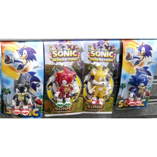 Kit 4 Bonecos Sonic 12 cm E Sua Turma do Sonic. em Promoção na Americanas