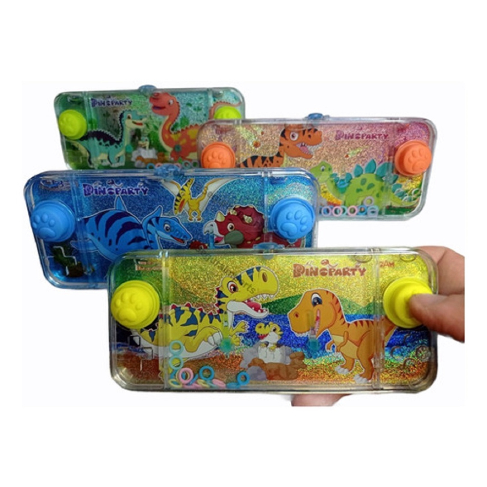 Water Mini Game Aquaplay Brinquedo Lança Argolas Água Plastico (Dinossauro  1)