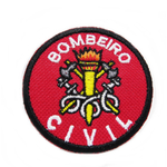 Patch Bordado Brasão Bombeiro Civil Termocolante