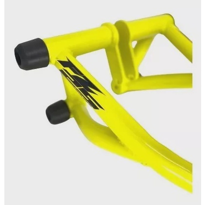 Protetor De Motor Stunt Race Cage Fazer 250 Fz25 Ice Fluo