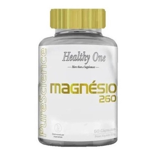 Magnésio Dimalato 260mg 60 Tabletes Healthy One Vitaminas! No Shoptime