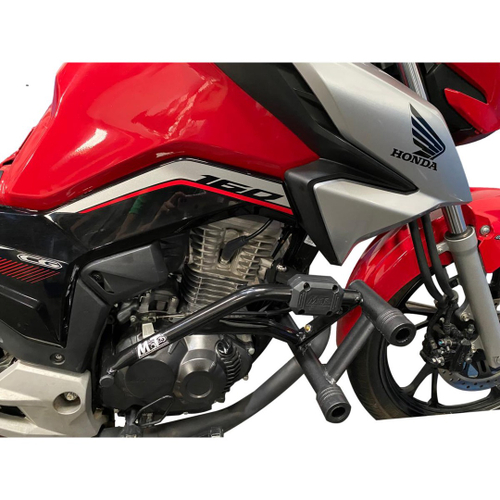 Protetor de Motor Esportivo Fan 160 Titan 160 Start 160 ano 2016 à 2020  2021 2022 2023 Moto Honda em Promoção na Americanas