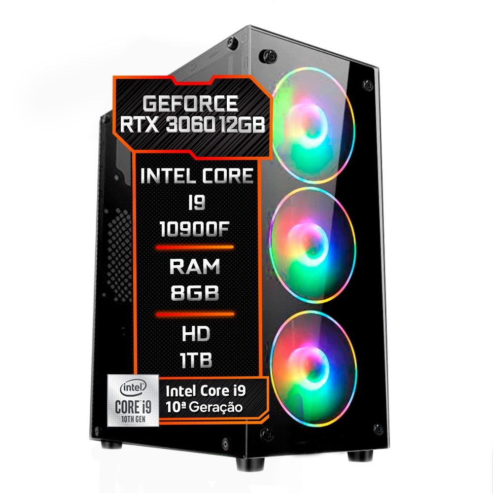 Pc Gamer F Cil Intel Core I F Gera O Gb Ddr Mhz Rtx