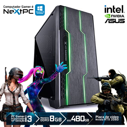 Computador Intel Core i3 10100F 10 Gera o 8GB de Mem ria ssd