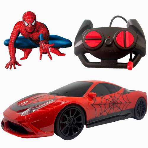 SUPER CARRO DE CONTROLE REMOTO DO HOMEM ARANHA - SPIDER-MAN 