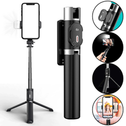Bastão Pau de Selfie Bluetooth c/ LED Tripé c/ Controle P60D é boa?