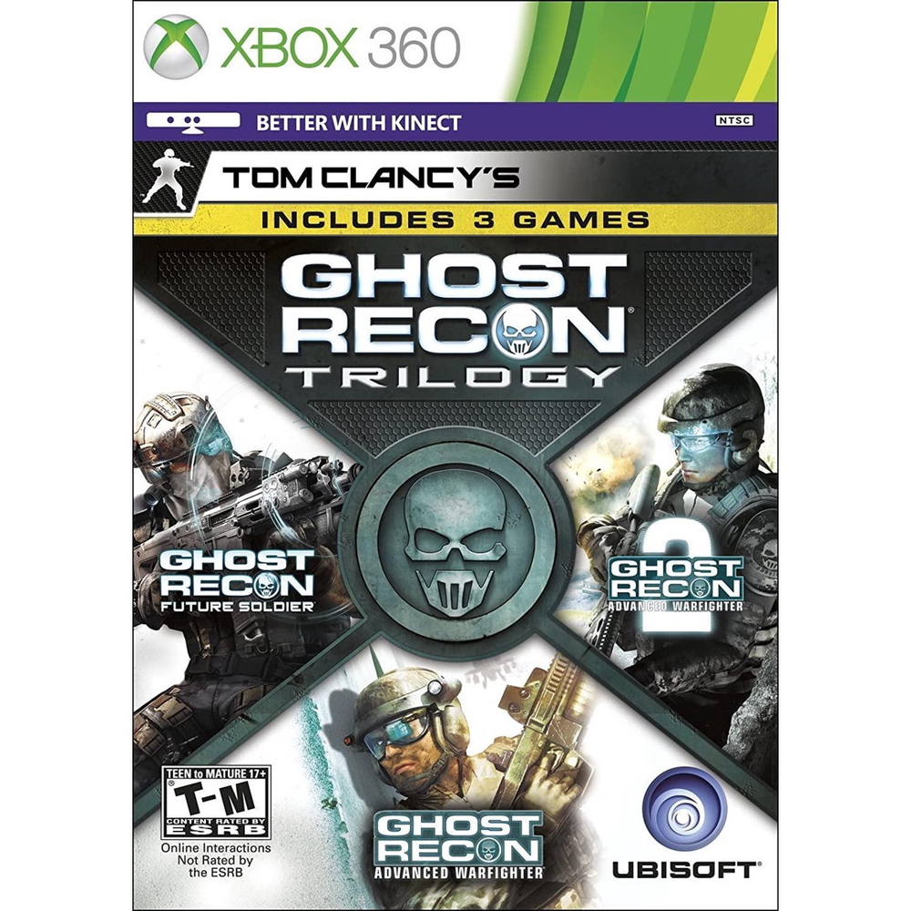 Tom Clancys Ghost Recon Trilogy Edition Xbox 360 Midia Fisica em Promoção  na Americanas