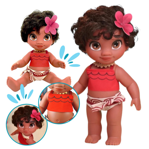 Fantasia Moana Baby festa Moana Moana bebê