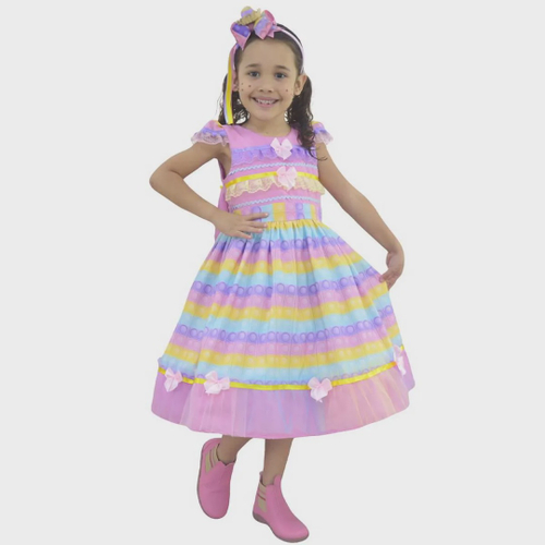 Vestido infantil princesa sofia tema aniversario 1 ao em Promoção na  Americanas