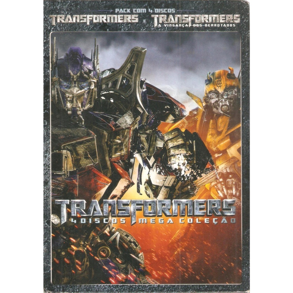 Blu-ray - Transformers - Coleção com 4 Filmes