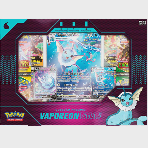 Carta Pokémon Vaporeon Vmax Promo Original Copag