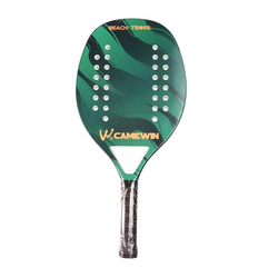 Raquete de Beach Tennis profissional feita de fibra de carbono é boa?