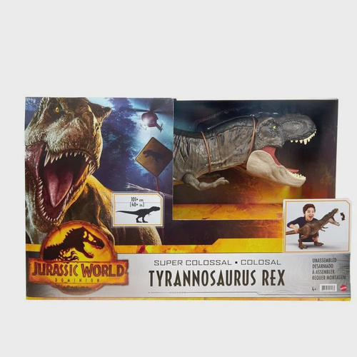 Dinossauro T-Rex Jurassic World Mattel - Hdy55 em Promoção na Americanas