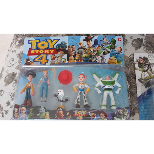 Kit Toy Story Encartelado - 4 Personagens no Shoptime