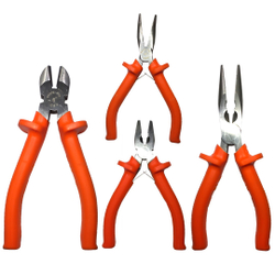 Kit Jogo Alicates Profissional 4 Peças Aço Cromo Vanádio Isola até 1.000v - Strong Pro Menor preço em Kit Jogo Alicates Profissional 4 Peças Aço Cromo Vanádio Isola até 1.000v - Strong Pro