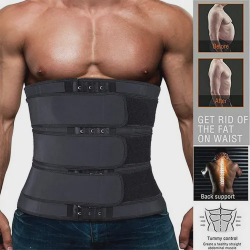 Cinto De Suor Masculino Queima De Gordura Modelador Corporal Menor preço em Cinto De Suor Masculino Queima De Gordura Modelador Corporal