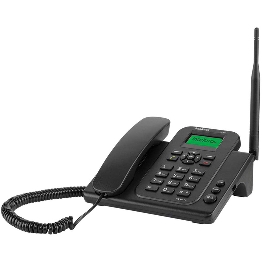 Telefone Celular Fixo 4g Wifi Intelbras Cfw 9041 Preto no Shoptime