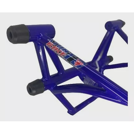 Protetor Crosser 150 Stunt Race proteçao Motor e Carenagem Yamaha XTZ 150  Street cage - Azul