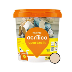 Rejunte Acrílico 1kg Pronto Quartzolit Anti Fungo - Bege é boa?