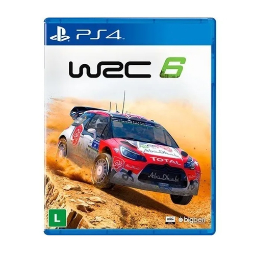 Jogo PS4 Corrida wrc 6 Rally Novo Mídia Física Playstation 4 em