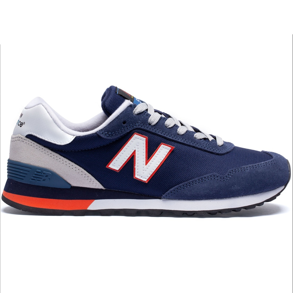 New balance 515 azul best sale e vermelho