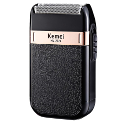 Maquina de barbear eletric shaer waterproof kemei KM-2024 - bivolt Menor preço em Maquina de barbear eletric shaer waterproof kemei KM-2024 - bivolt