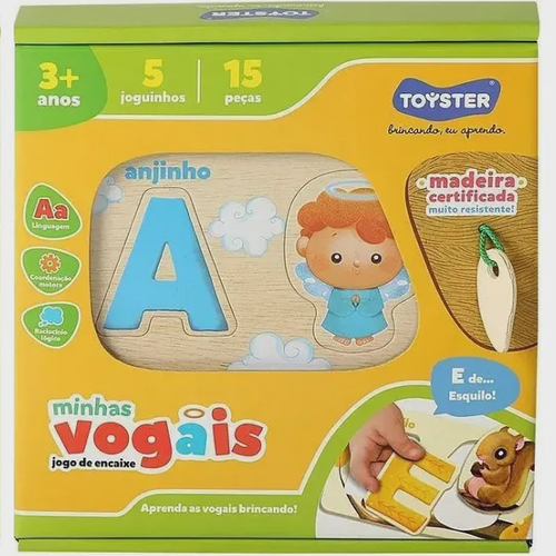 Aprendendo a Soletrar - Toyster Brinquedos - Toyster