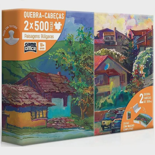 Quebra-cabeça - 500 peças - Rio Danúbio