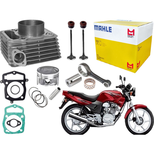 Kit motor metal leve honda cbx 200 strada 1997 no Shoptime