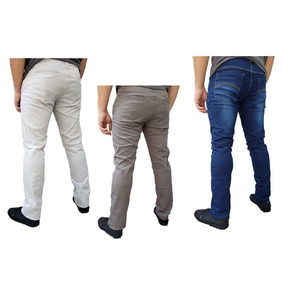 Calça sarja shop ou jeans