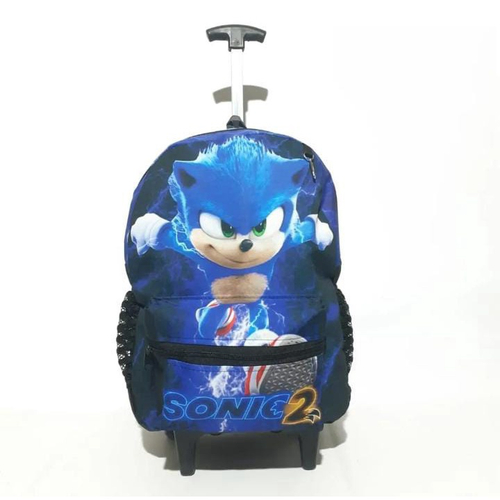 Kit Mochila de Rodinhas Infantil Sonic 2 + Boneco Pelúcia em Promoção na  Americanas