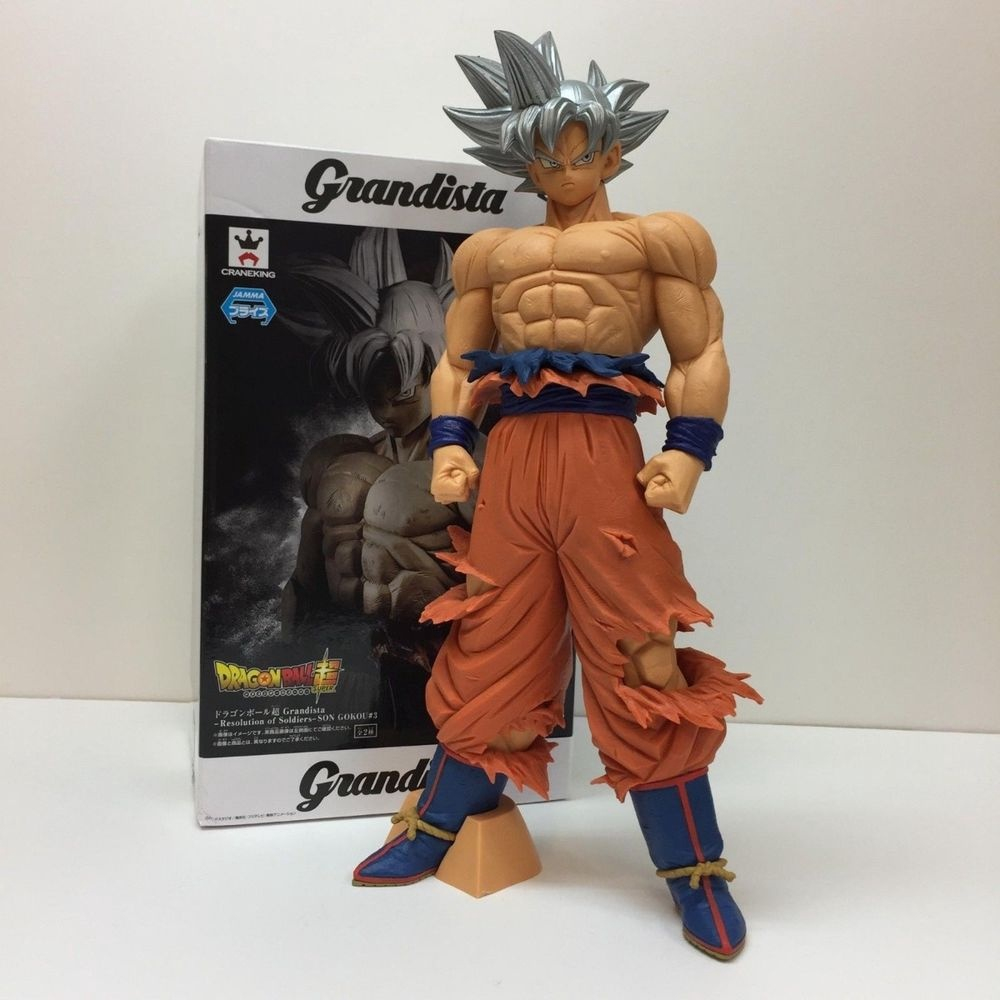 Boneco Goku Instinto Superior - Dragon Ball - Action Figure