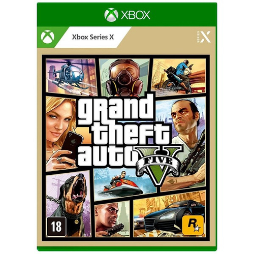 Jogo Xbox Series X gta V rockstar games em Promoção na Americanas