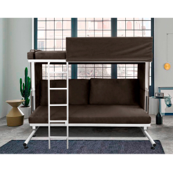 Menor preço em Sofa beliche azul