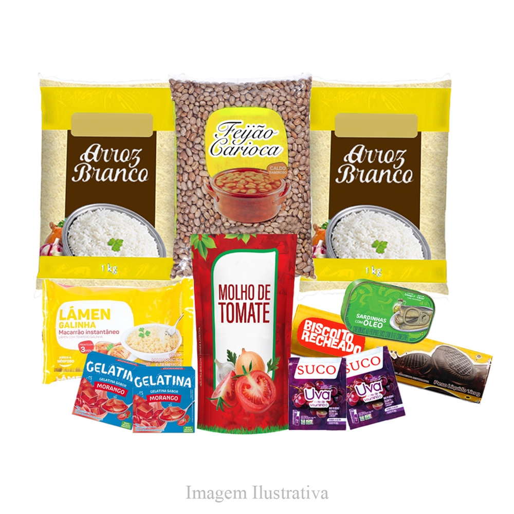 Cesta B Sica De Alimentos C Itens Em Promo O Ofertas Na Americanas