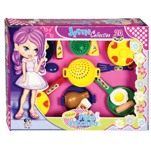 Panelinha comidinha de brinquedo jogo completo SAMBA TOYS no Shoptime