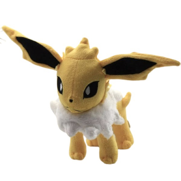 Jolteon Evoluções Evolution Eevee Pokemon Pelúcia 17cm