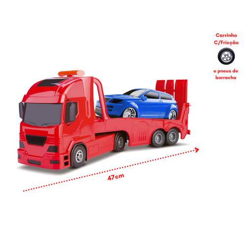 BRINQUEDO CAMINHAO RESGATE POLLUX 30 360 TRATOR SILMAR