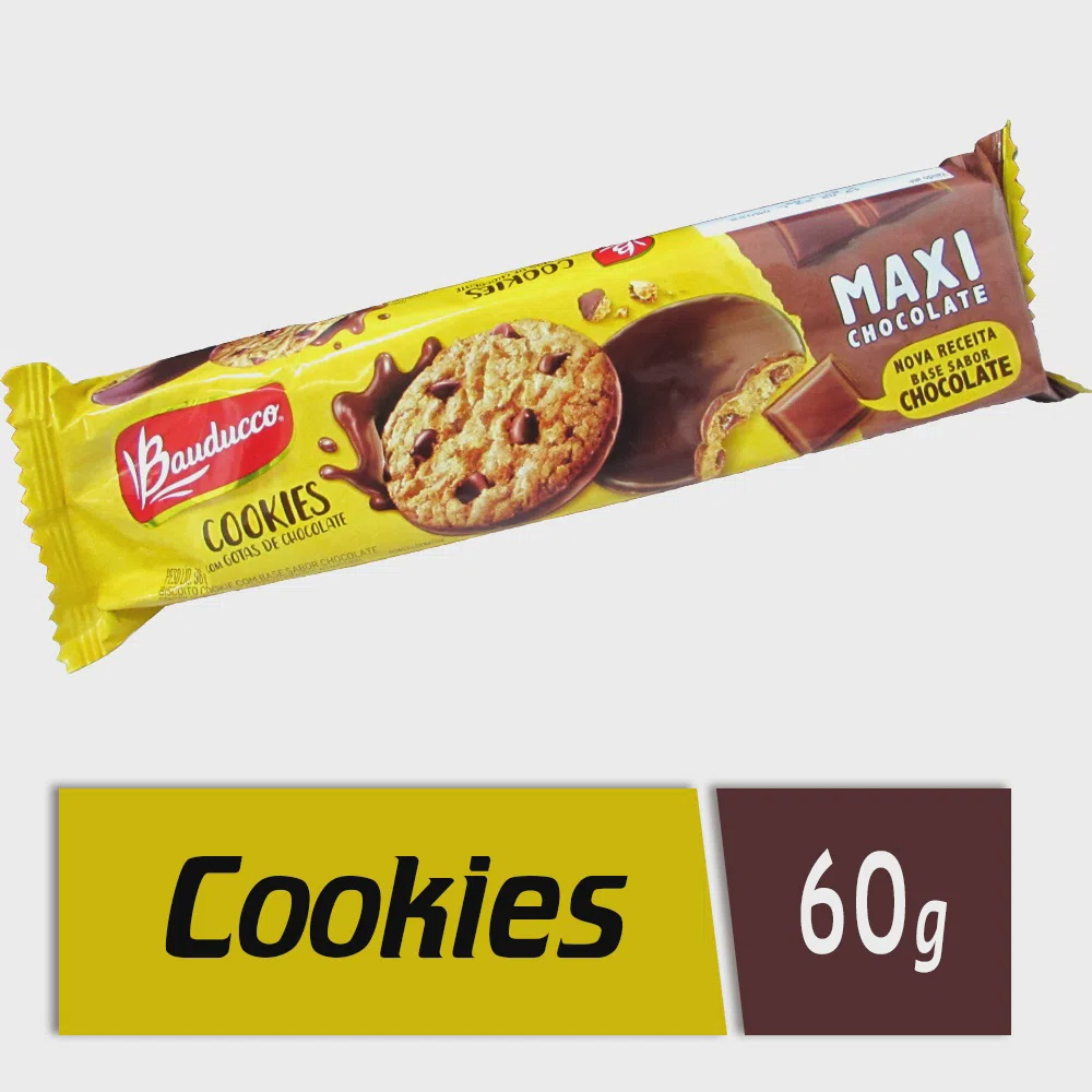 Biscoito Cookies Maxi Bauducco G Chocolate Submarino