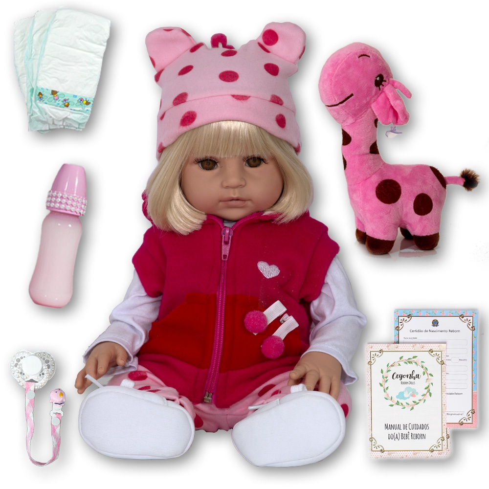 Bebe Reborn Barata Baby Alive Que Fala Realista Princesa no Shoptime