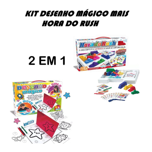 Kit Aprendendo A Desenhar Desenhos Mágico Divertido e Jogo em Promoção na  Americanas