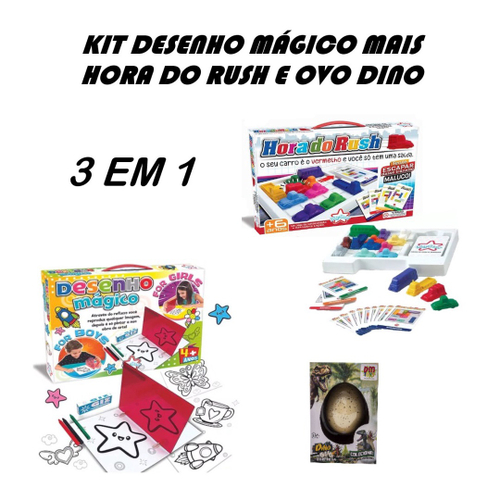 Kit Jogo Para Crianças 5 6 7 8 anos Várias Surpresas