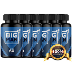 Big Man Caps Original - 6 Potes (360 Cápsulas) é boa?