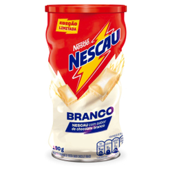 Menor preço em Achocolatado em pó chocolate branco nescau lata 180G edicão limitada