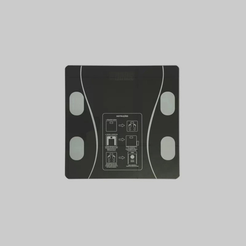 Novo balan a digital bioimped ncia corporal vidro 180kg bluetooth em