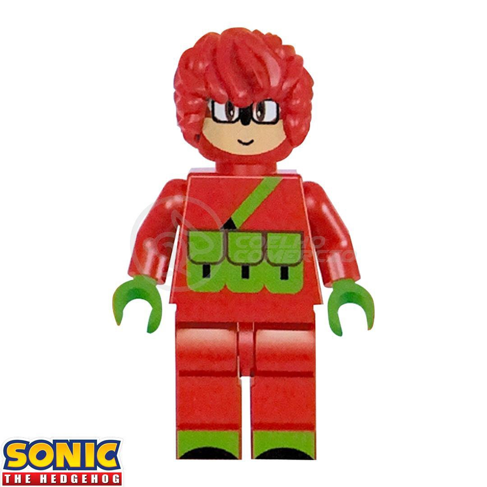 8 Pçs / Set Lego Sonic Mini Figuras Brinquedos Super Sonic The