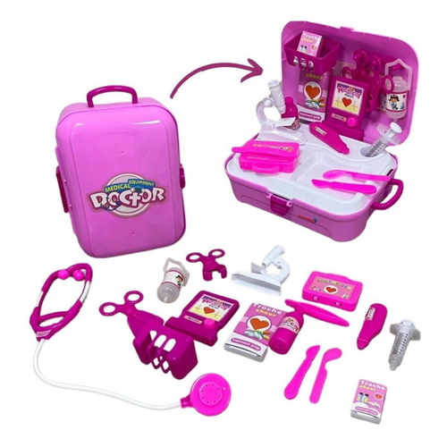 Kit Médico Infantil Doutora Menina Toys 2U em Promoção na Americanas