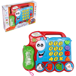 Telefone Trem / Trenzinho Musical Infantil Fone Colors Com Luz A Pilha Na Caixa 8565807 é boa?