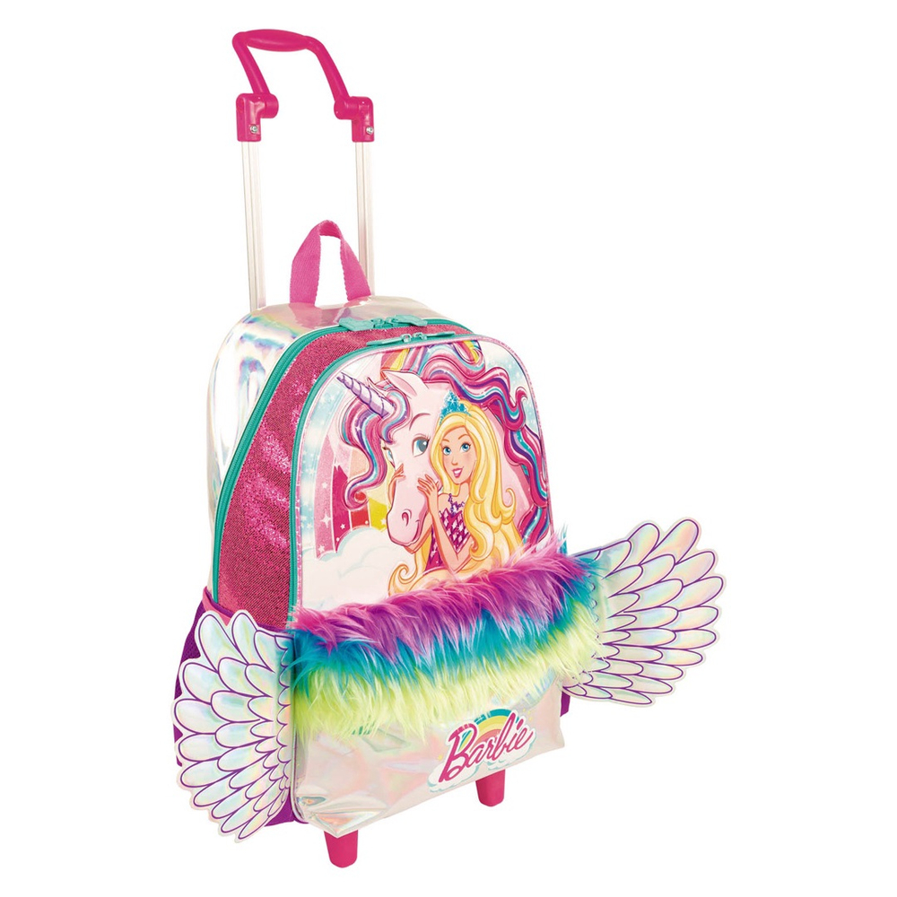 Mochila de Rodinhas Barbie Dreamtopia Unicornio Original em Promocao na Americanas