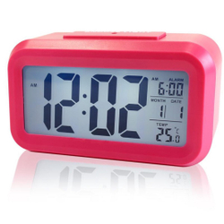 Relógio Digital Parede Iluminado Hora Botão Display Oficina é boa?